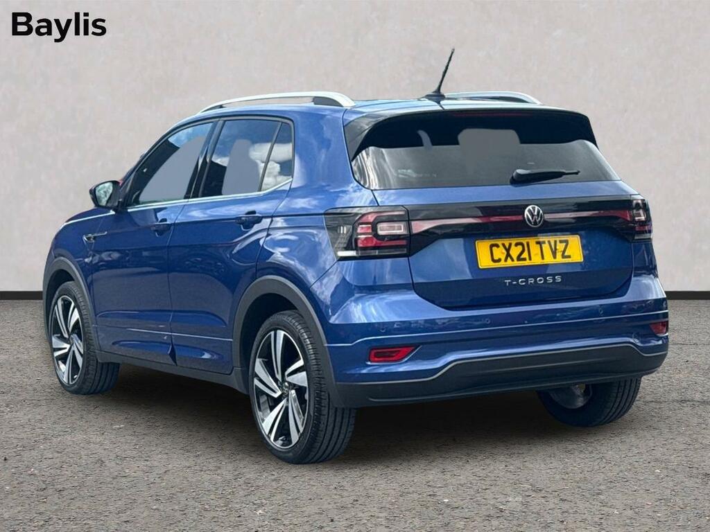 Volkswagen T-Cross 1.5 Tsi Evo R-line Dsg CX21TVZ Blue #6