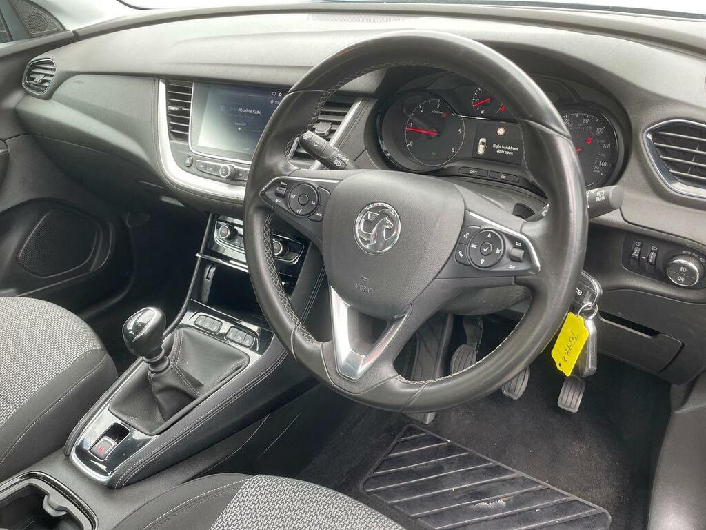 Vauxhall Grandland X 1.5 Turbo D Se AO68AUA Blue #3