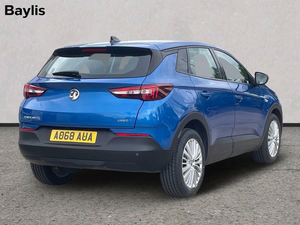 Vauxhall Grandland X 1.5 Turbo D Se AO68AUA Blue #2