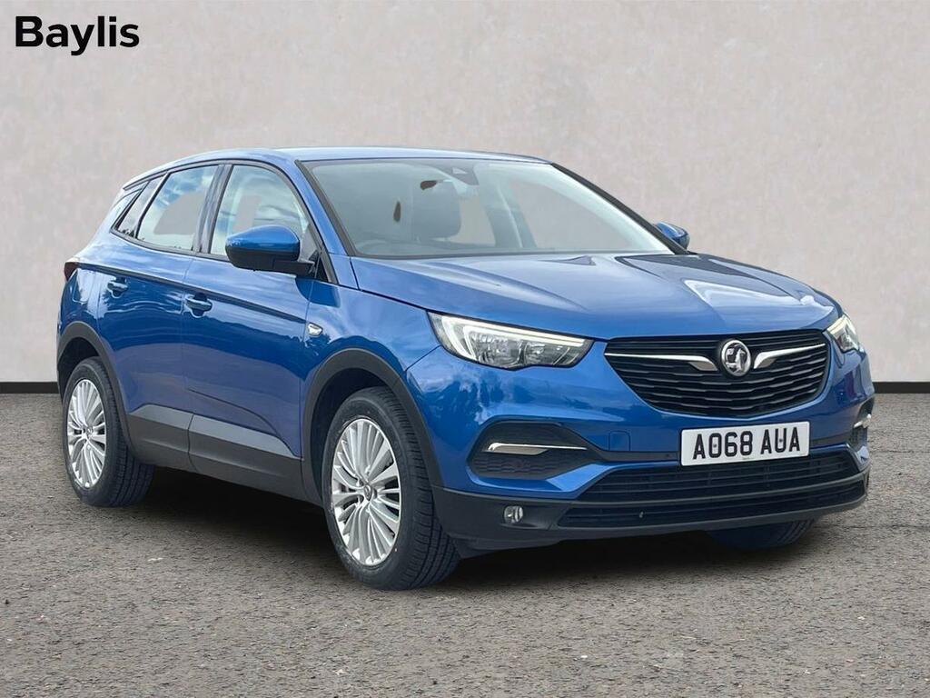 Vauxhall Grandland X 1.5 Turbo D Se AO68AUA Blue