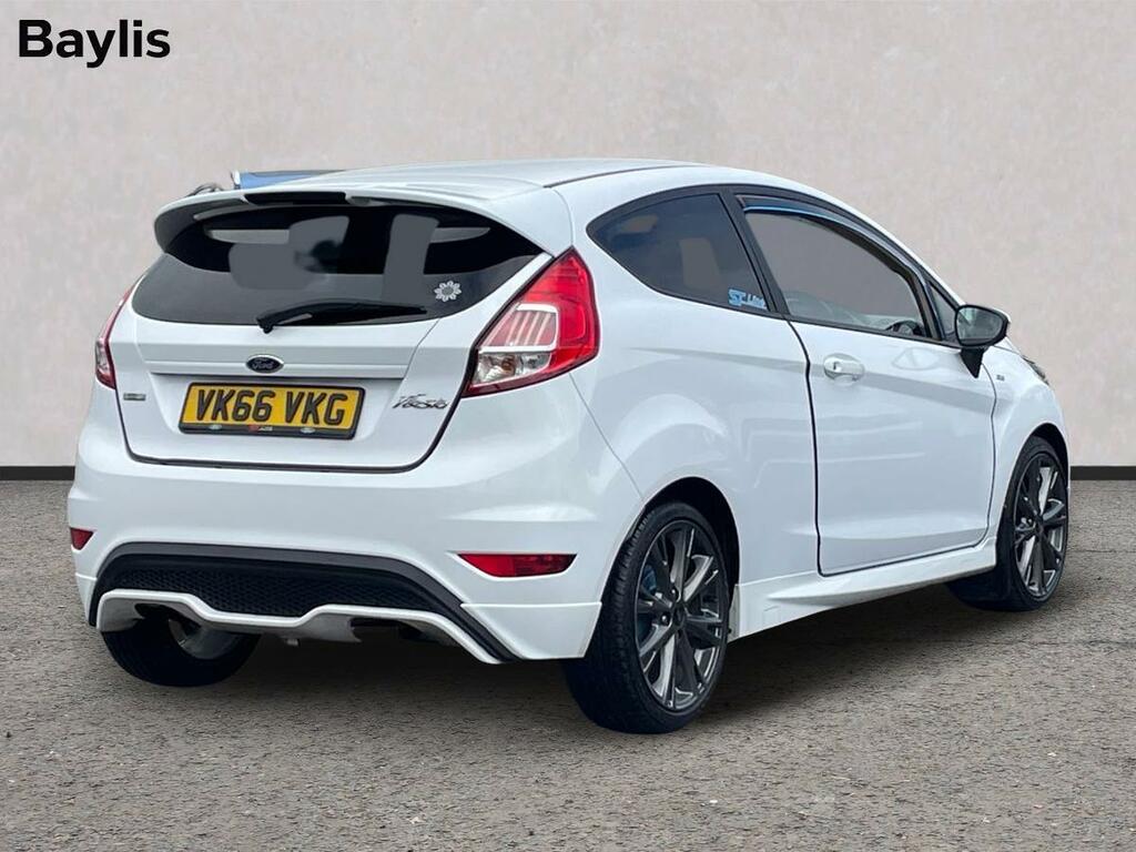 Ford Fiesta 1.0 Ecoboost 140 St-line White #2
