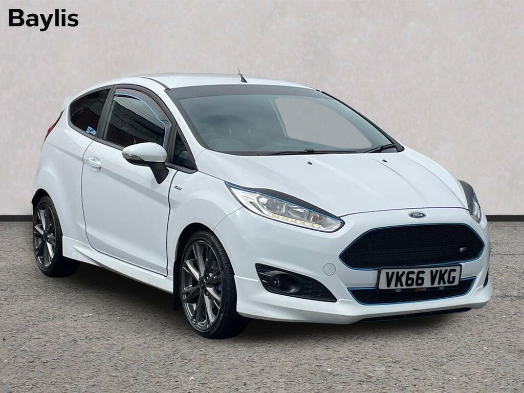 Ford Fiesta 1.0 Ecoboost 140 St-line White