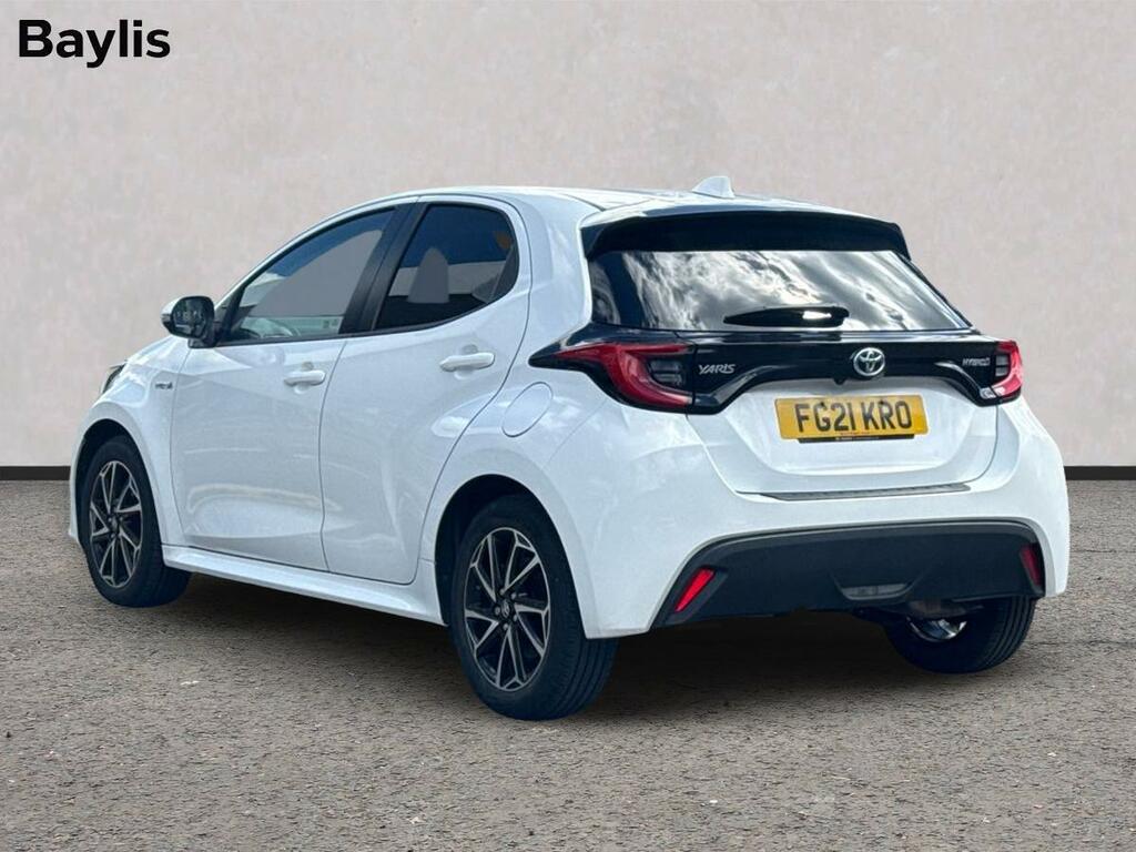Toyota Yaris 1.5 Hybrid Design Cvt FG21KRO White #6