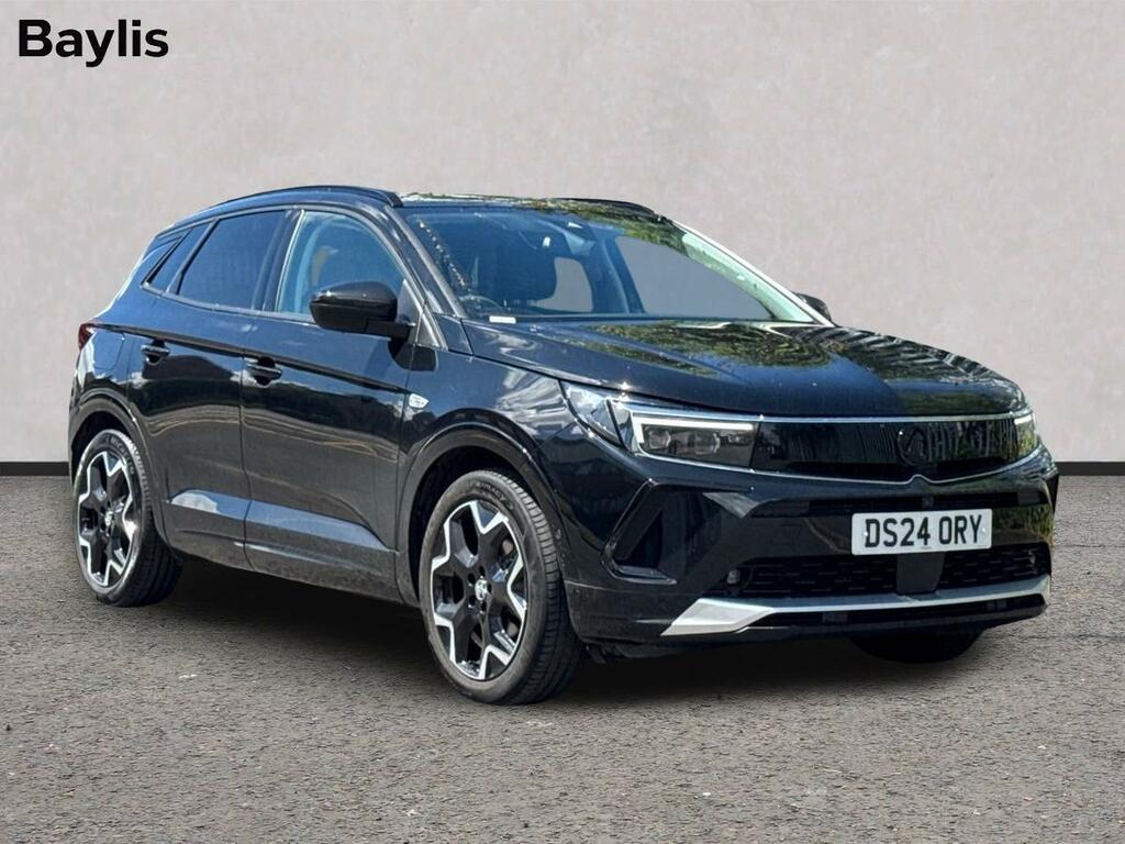 Vauxhall Grandland 1.2 Turbo Ultimate DS24ORY Black