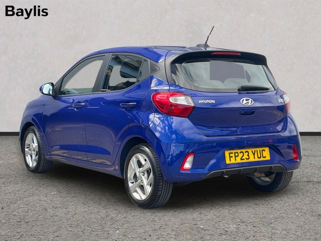 Hyundai I10 1.0 Mpi Se Connect FP23YUC Blue #6
