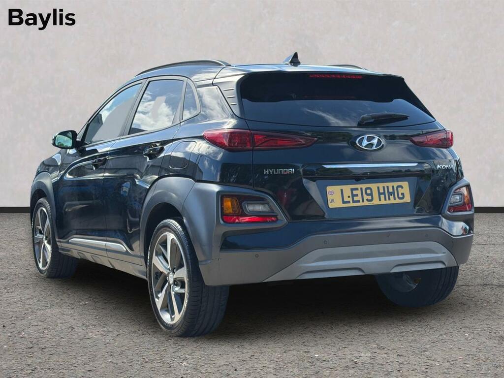 Hyundai Kona 1.0T Gdi Blue Drive Premium Se LE19HHG Black #6