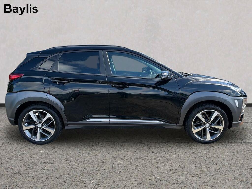 Hyundai Kona 1.0T Gdi Blue Drive Premium Se LE19HHG Black #4