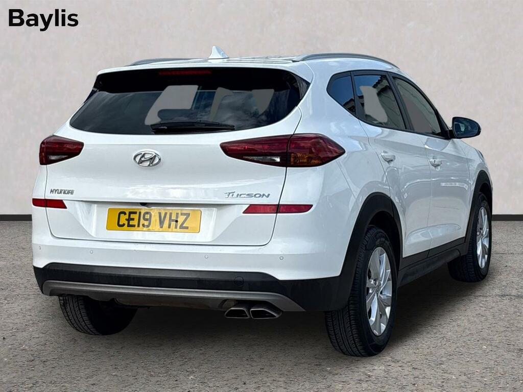Hyundai Tucson 1.6 Tgdi 177 Se Nav 2Wd Dct CE19VHZ White #2