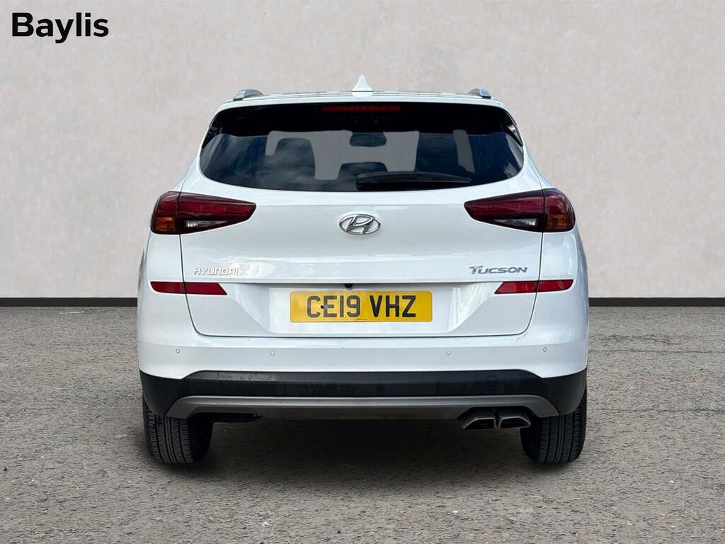 Hyundai Tucson 1.6 Tgdi 177 Se Nav 2Wd Dct CE19VHZ White #5