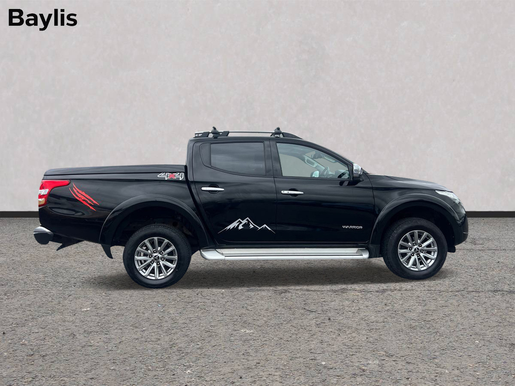 Mitsubishi L200 Double Cab Di-d 178 Warrior 4Wd Black #4