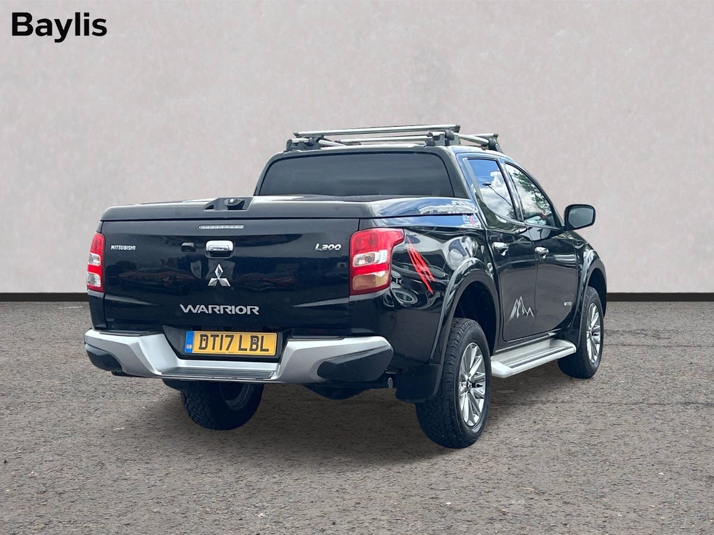 Mitsubishi L200 Double Cab Di-d 178 Warrior 4Wd Black #2