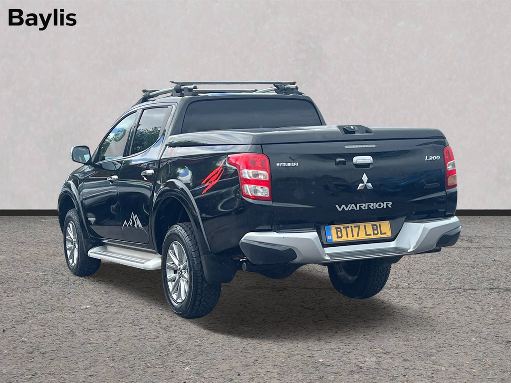 Mitsubishi L200 Double Cab Di-d 178 Warrior 4Wd Black #6