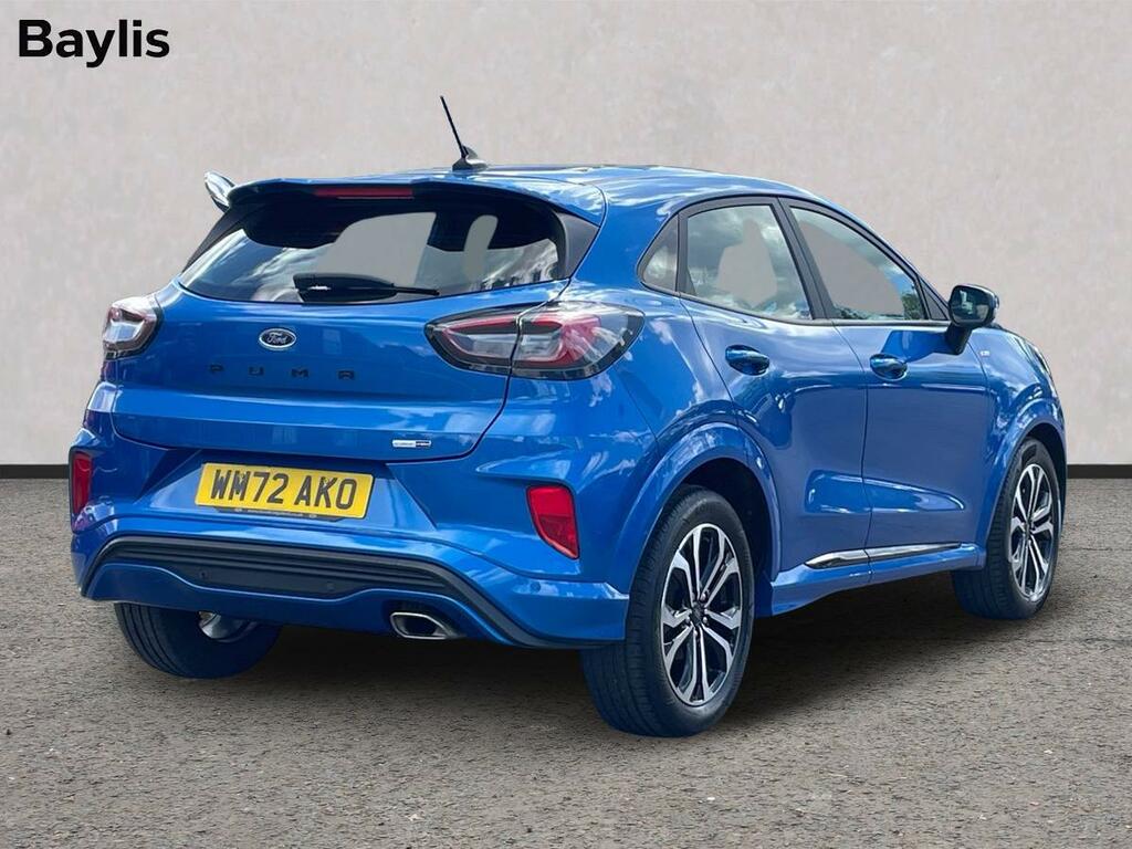 Ford Puma 1.0 Ecoboost Hybrid Mhev St-line WM72AKO Blue #2