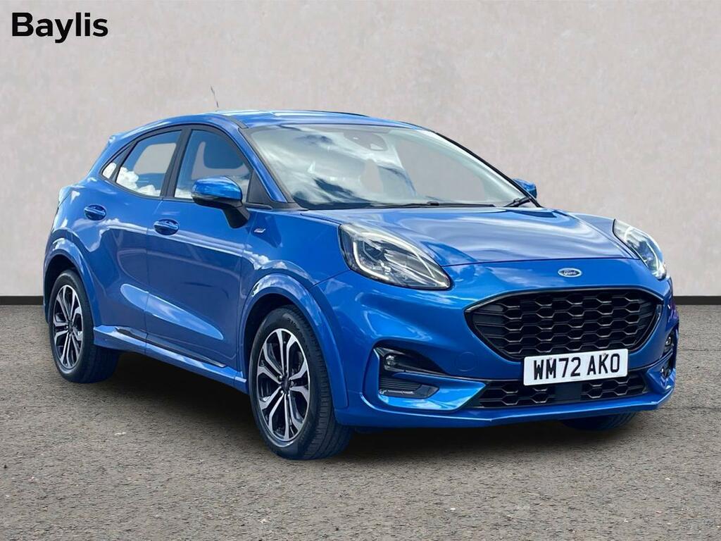 Ford Puma 1.0 Ecoboost Hybrid Mhev St-line WM72AKO Blue