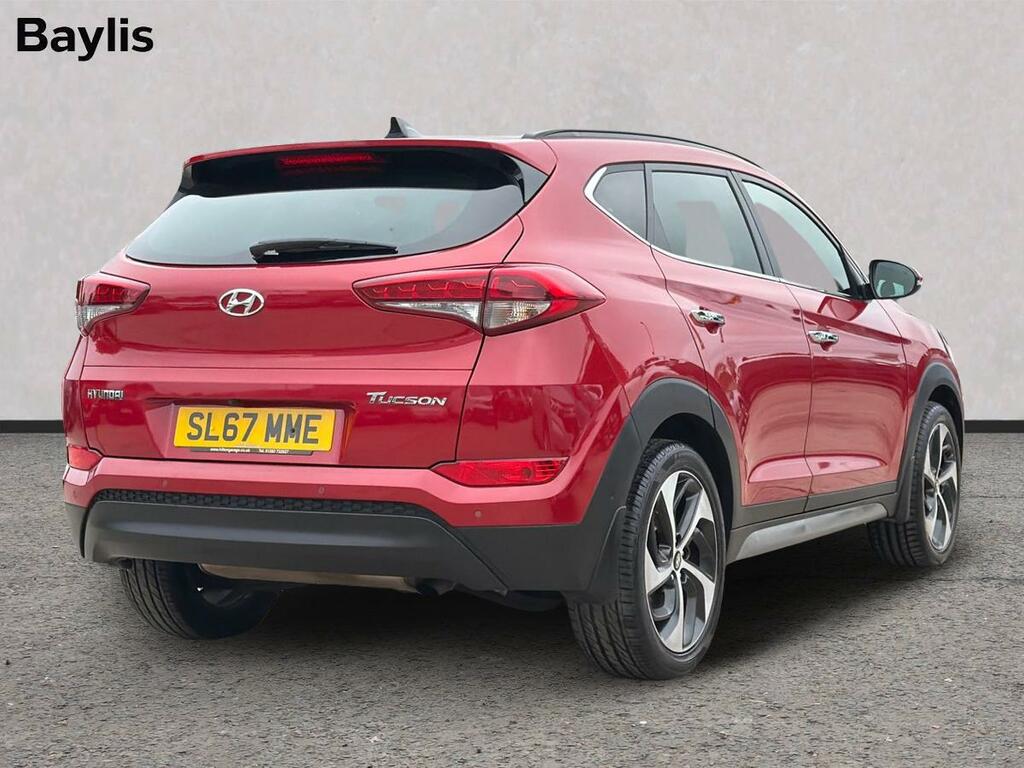 Hyundai Tucson 1.7 Crdi Blue Drive Premium Se 2Wd Dct Red #2