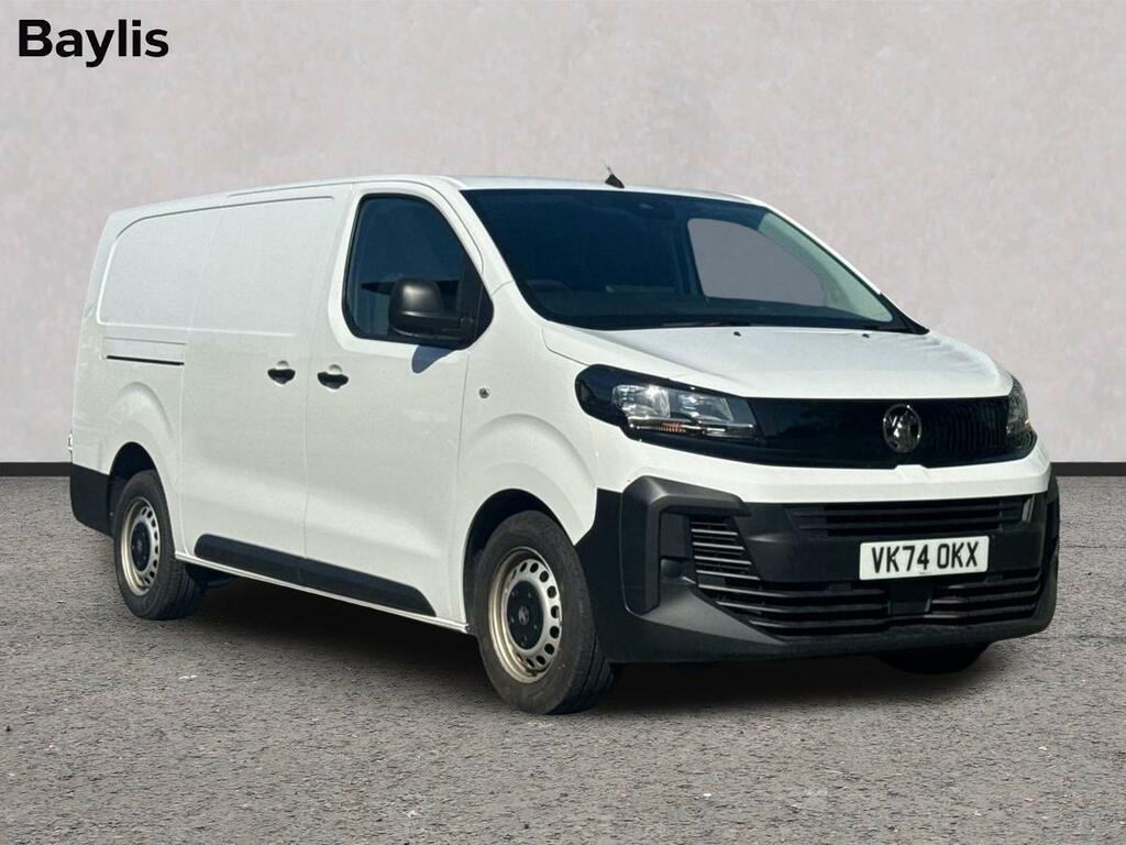 Vauxhall Vivaro XL 1.5 Turbo D 120 Prime H1 White