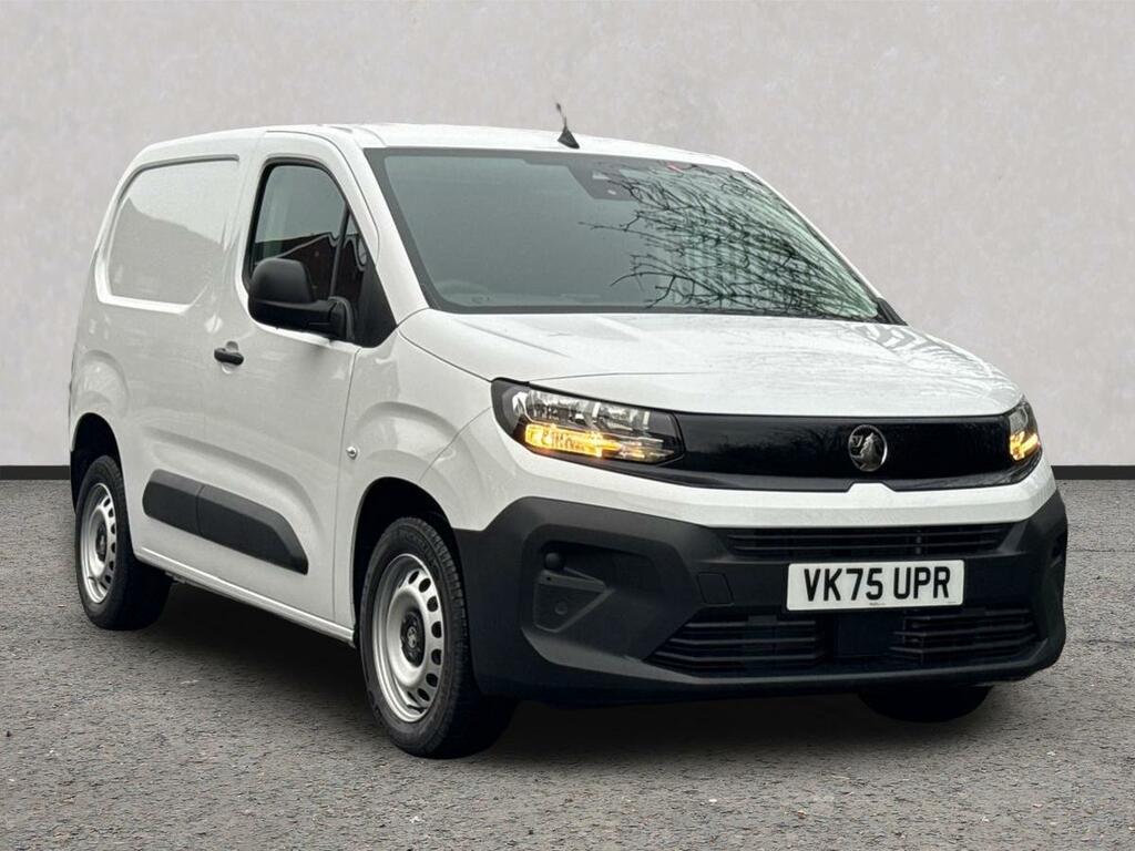 Vauxhall Combo Combo M Cargo 1.5 Turbo D 100Ps Prime H1 White