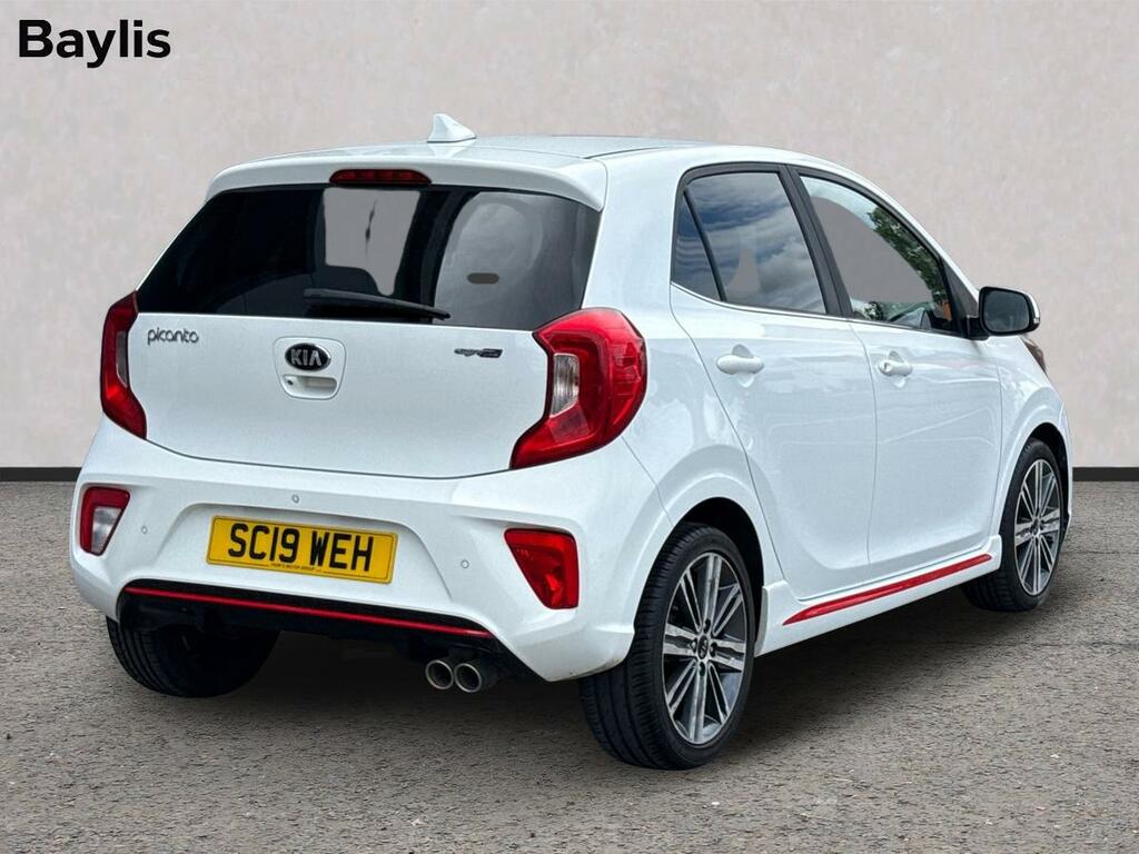Kia Picanto 1.25 Gt-line White #2