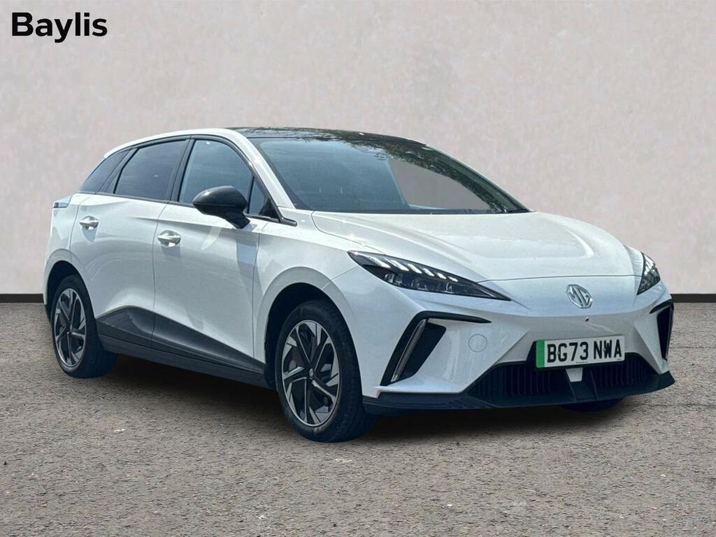 MG MG4 150Kw Trophy Ev Long Range 64Kwh White
