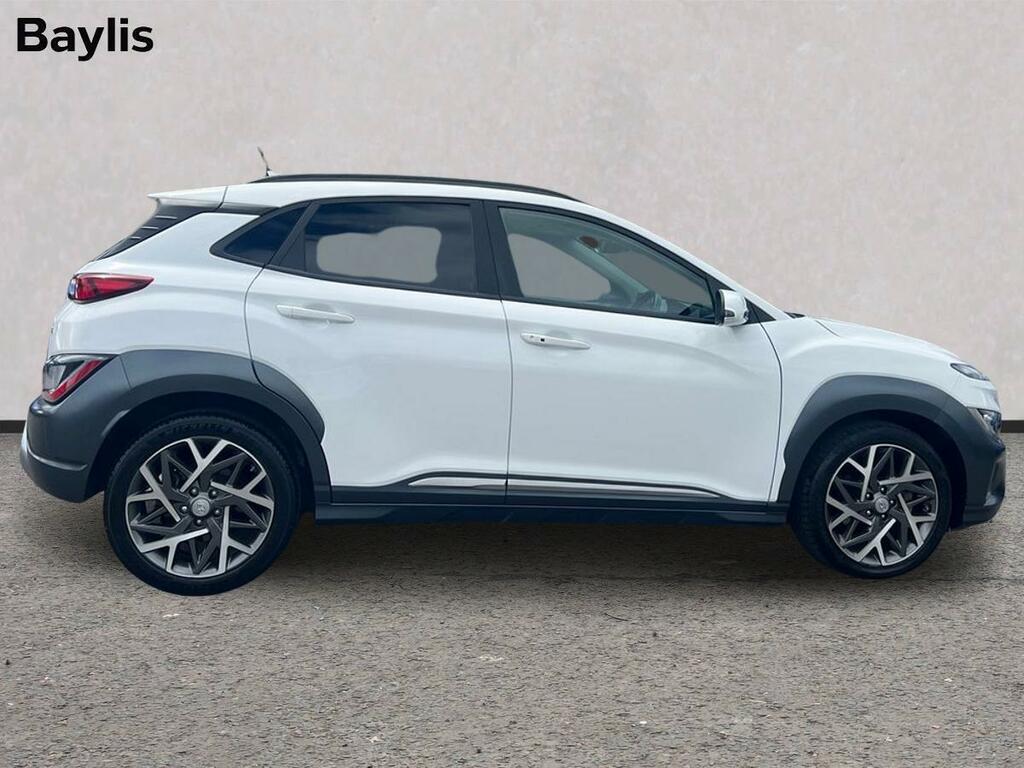 Hyundai Kona 1.6 Gdi Hybrid Ultimate Dct White #4