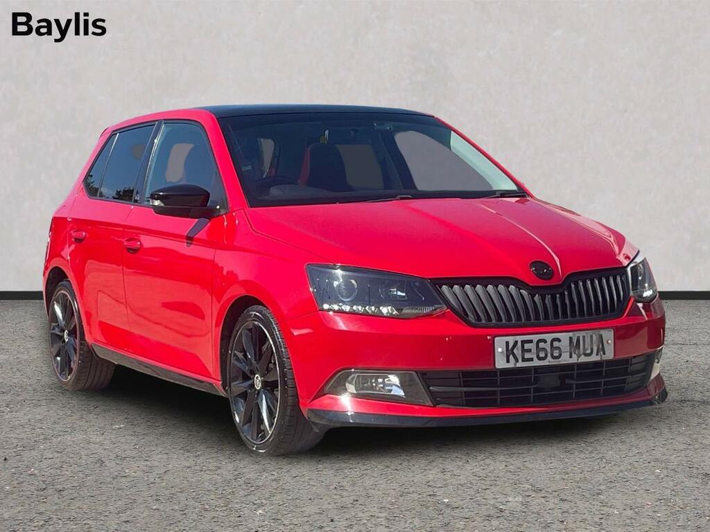 Skoda Fabia 1.2 Tsi Monte Carlo Dsg Red