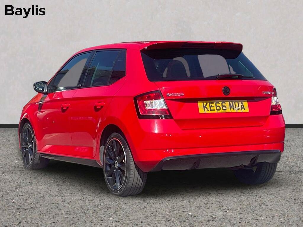 Skoda Fabia 1.2 Tsi Monte Carlo Dsg KE66MUA Red #6