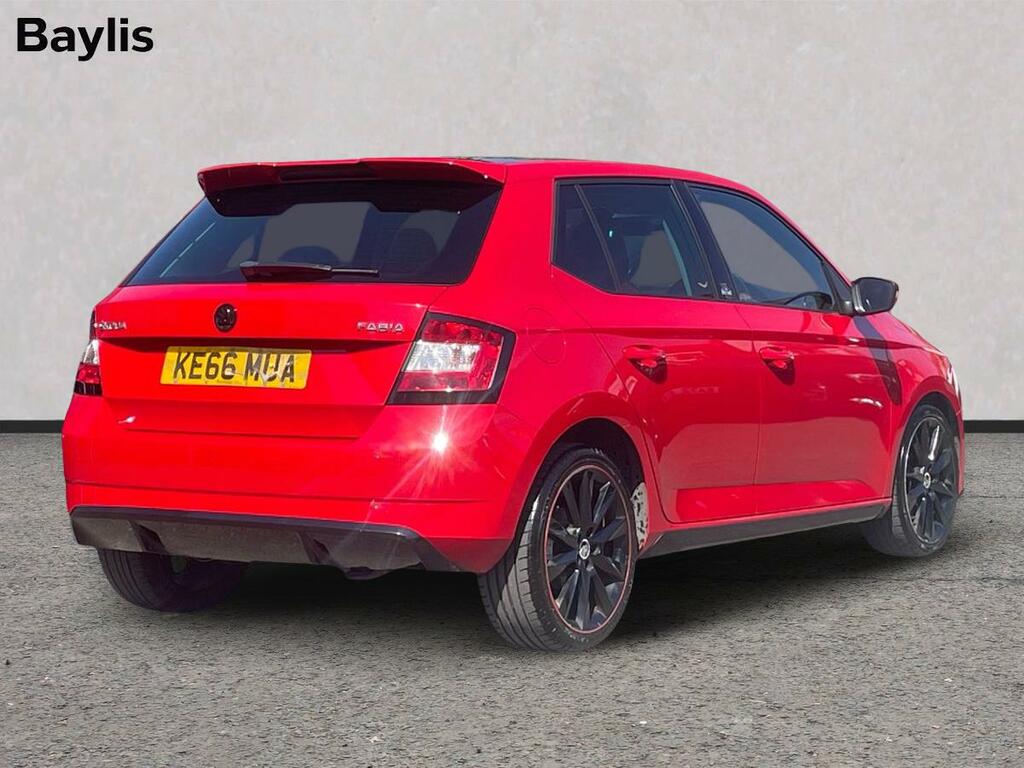 Skoda Fabia 1.2 Tsi Monte Carlo Dsg KE66MUA Red #2