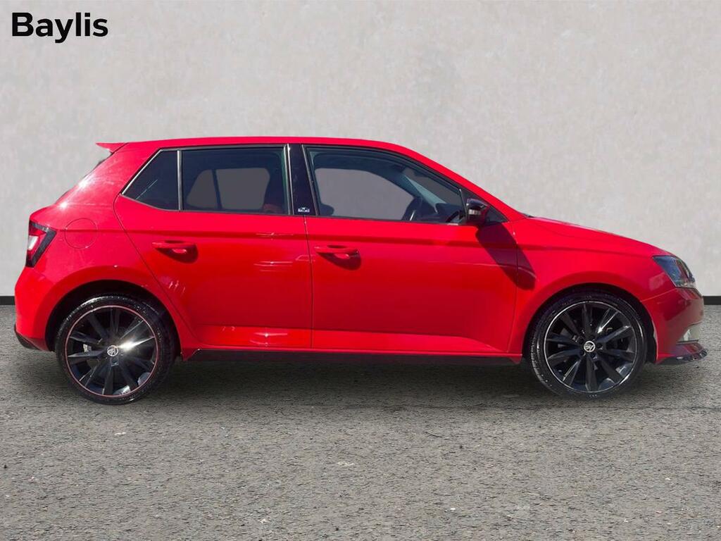 Skoda Fabia 1.2 Tsi Monte Carlo Dsg KE66MUA Red #4