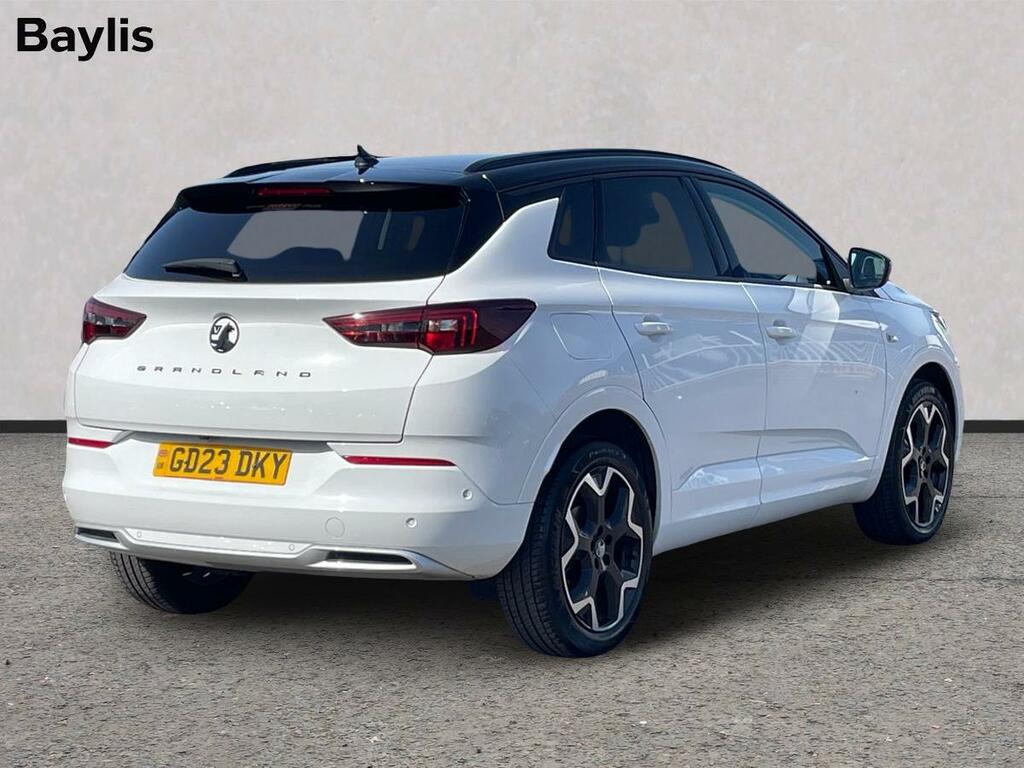 Vauxhall Grandland 1.2 Turbo Ultimate White #2