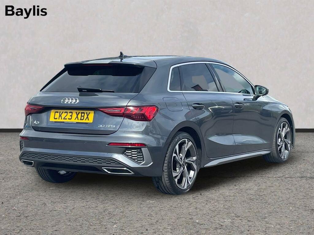 Audi A3 30 Tfsi S Line S Tronic CK23XBX Grey #2