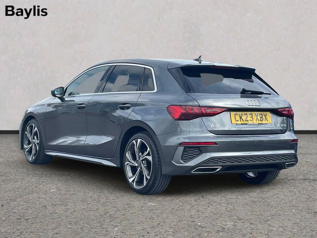 Audi A3 30 Tfsi S Line S Tronic CK23XBX Grey #6