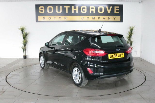Ford Fiesta 1.1 Ti-vct Zetec Hatchback Euro DX68UTY Black #6