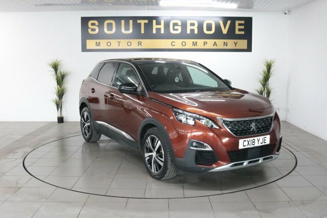Peugeot 3008 1.6 Bluehdi Gt Line Suv Euro 6 Brown