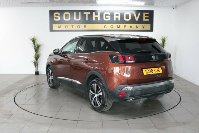Peugeot 3008 1.6 Bluehdi Gt Line Suv Euro 6 CX18YJE Brown #4