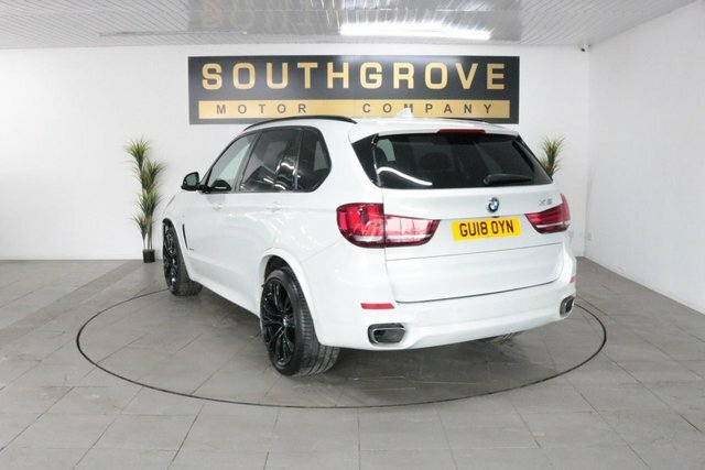 BMW X5 3.0 40D M Sport Suv Xdrive Euro 6 GU18OYN White #6