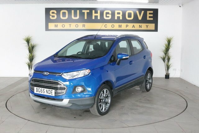 Ford Ecosport 1.0T Ecoboost Titanium Suv 2Wd E Blue