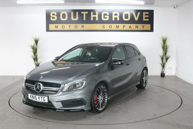 Mercedes-Benz A Class 2.0 A45 Amg Hatchback Spds Dct 4Matic E KN15YTG Grey #3