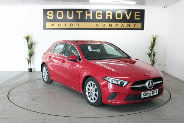 Mercedes-Benz A Class 1.5 A180d Sport Hatchback 7G-dct Euro 6 Red