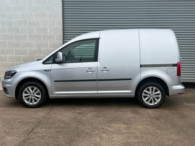 Volkswagen Caddy 2.0 Tdi C20 Bluemotion Tech Highline Panel Van GL16VJU Silver #4
