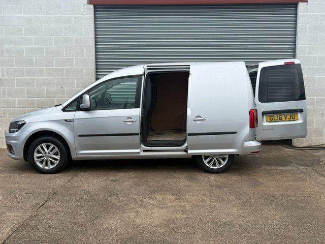 Volkswagen Caddy 2.0 Tdi C20 Bluemotion Tech Highline Panel Van GL16VJU Silver #5