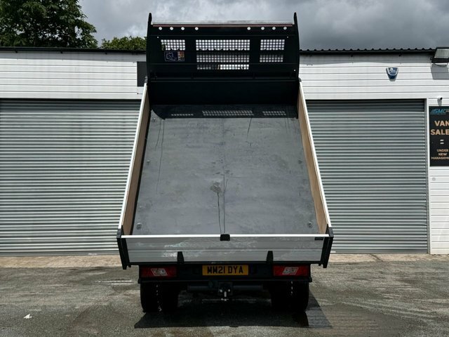Ford Transit Custom 2.0 350 Ecoblue Leader Tipper Double Cab Diese MM21DYA White #3