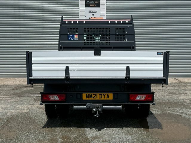 Ford Transit Custom 2.0 350 Ecoblue Leader Tipper Double Cab Diese MM21DYA White #4