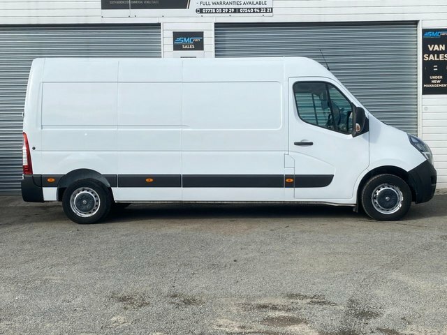 Vauxhall Movano 2.3 L3h2 F3500 135 Bhp White #3