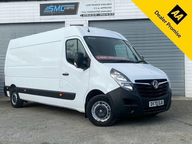Vauxhall Movano 2.3 L3h2 F3500 135 Bhp White