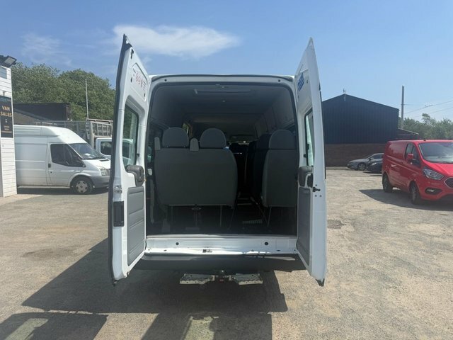 Ford Transit Custom 350 Beavertail Plant Truck 1 Owner 41K White #7