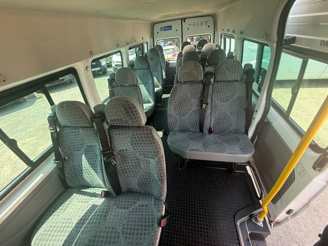 Ford Transit Custom 350 Beavertail Plant Truck 1 Owner 41K White #11