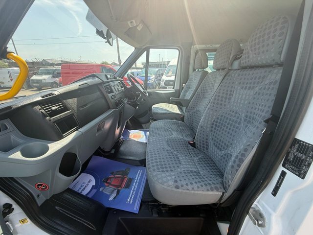 Ford Transit Custom 350 Beavertail Plant Truck 1 Owner 41K White #14
