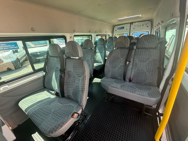 Ford Transit Custom 350 Beavertail Plant Truck 1 Owner 41K White #16