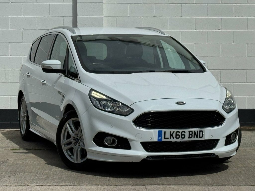 Ford S-Max 2.0 Tdci 210 Titanium Sport Powershift White #11