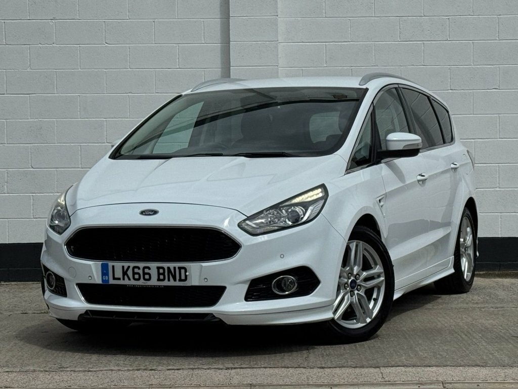 Ford S-Max 2.0 Tdci 210 Titanium Sport Powershift White #13